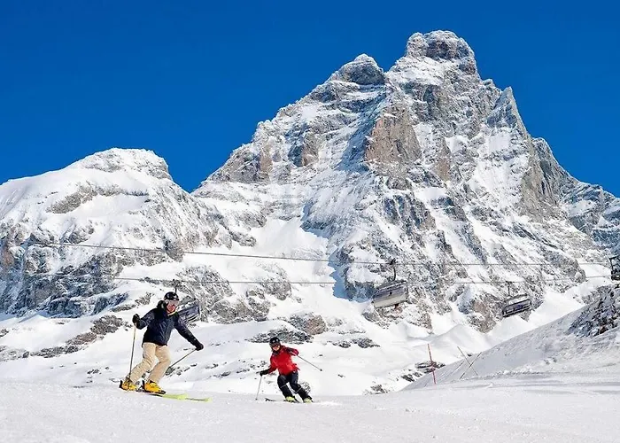 Lejlighed Cosy Ski-in Ski-out With Matterhorn Views